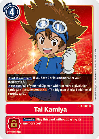 Tai Kamiya [BT1-085] [Release Special Booster Ver.1.0] - Destination Retro