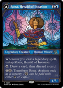 Rona, Herald of Invasion // Rona, Tolarian Obliterator (Showcase Planar Booster Fun) [March of the Machine] - Destination Retro