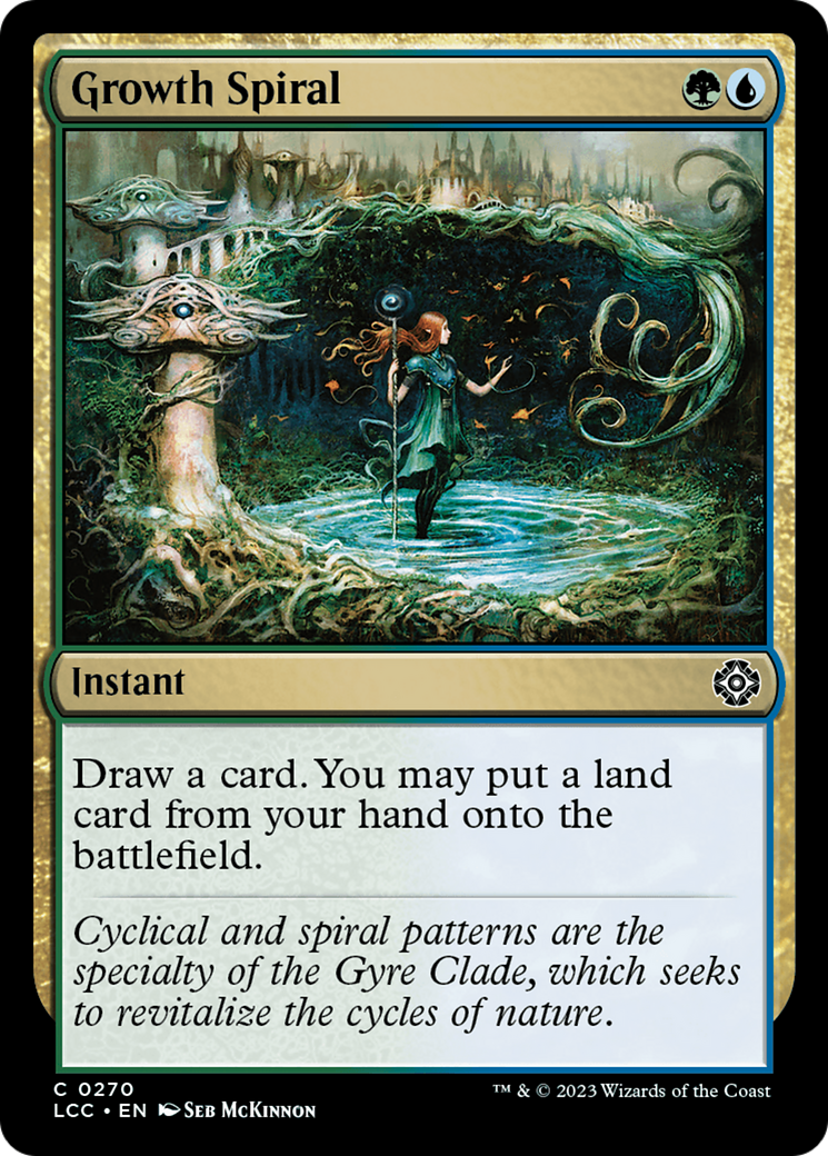 Growth Spiral [The Lost Caverns of Ixalan Commander] - Destination Retro