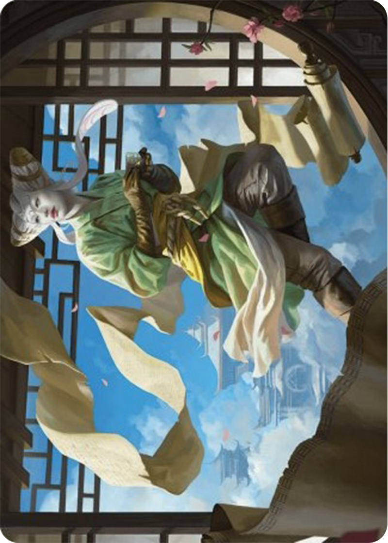 Tamiyo, Inquisitive Student Art Card [Modern Horizons 3 Art Series] - Destination Retro