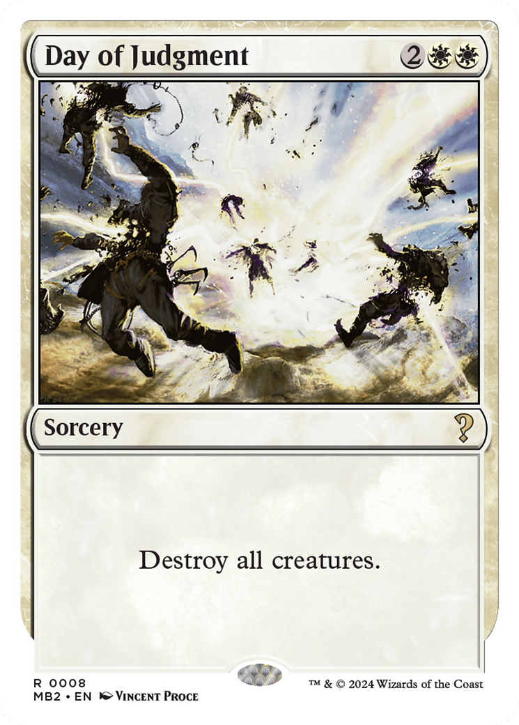 Day of Judgment (White Border) [Mystery Booster 2] - Destination Retro