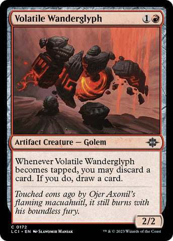 Volatile Wanderglyph [The Lost Caverns of Ixalan] - Destination Retro