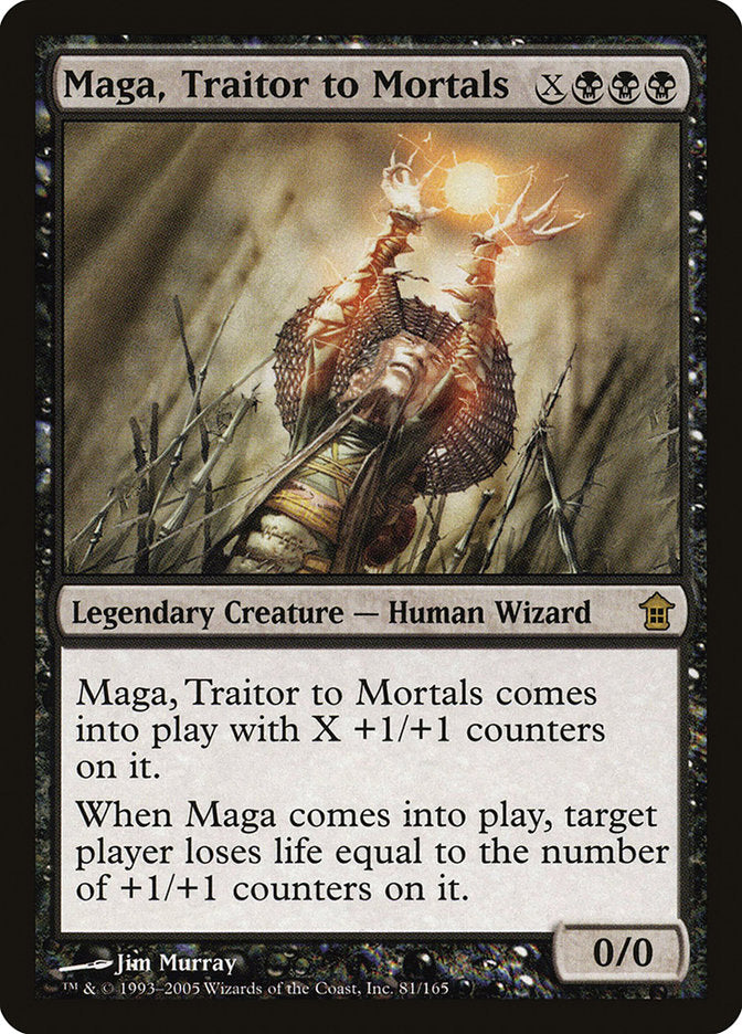 Maga, Traitor to Mortals [Saviors of Kamigawa] - Destination Retro