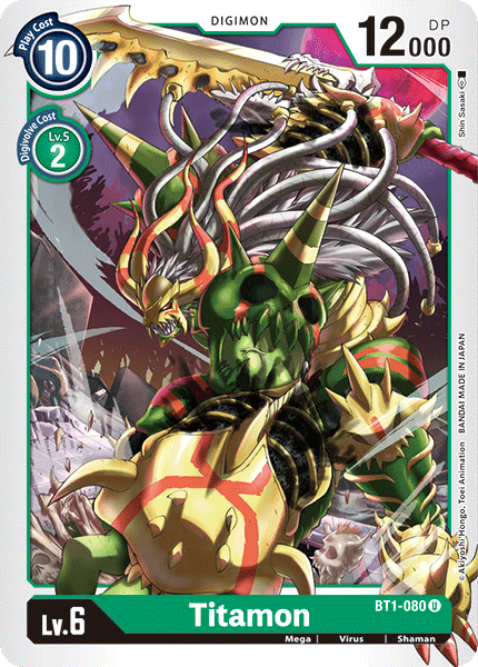 Titamon [BT1-080] [Release Special Booster Ver.1.0] - Destination Retro
