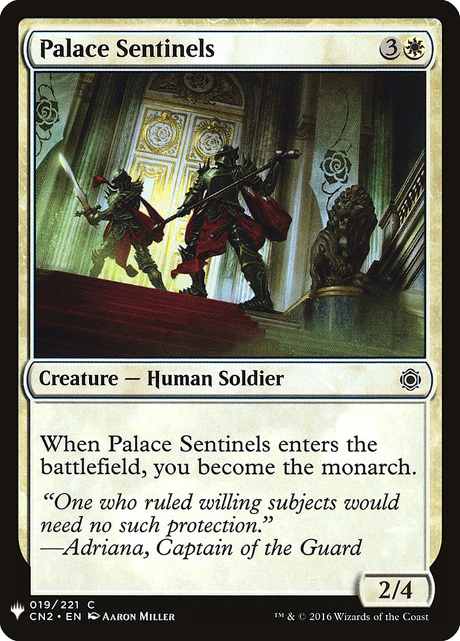Palace Sentinels [Mystery Booster] - Destination Retro