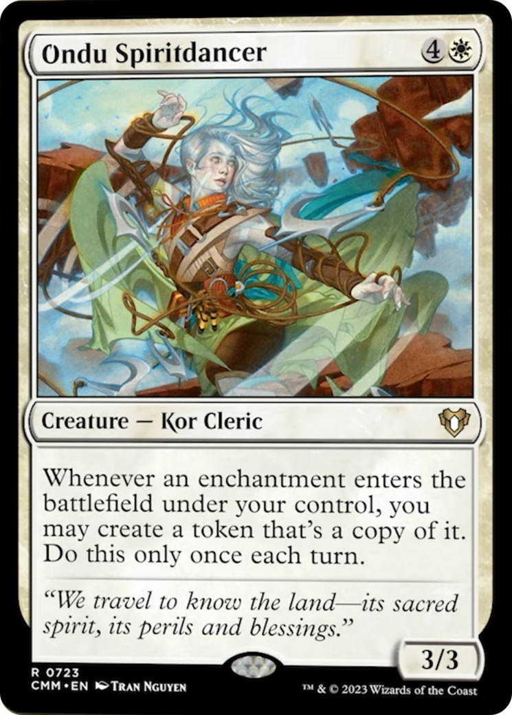 Ondu Spiritdancer [Commander Masters] - Destination Retro