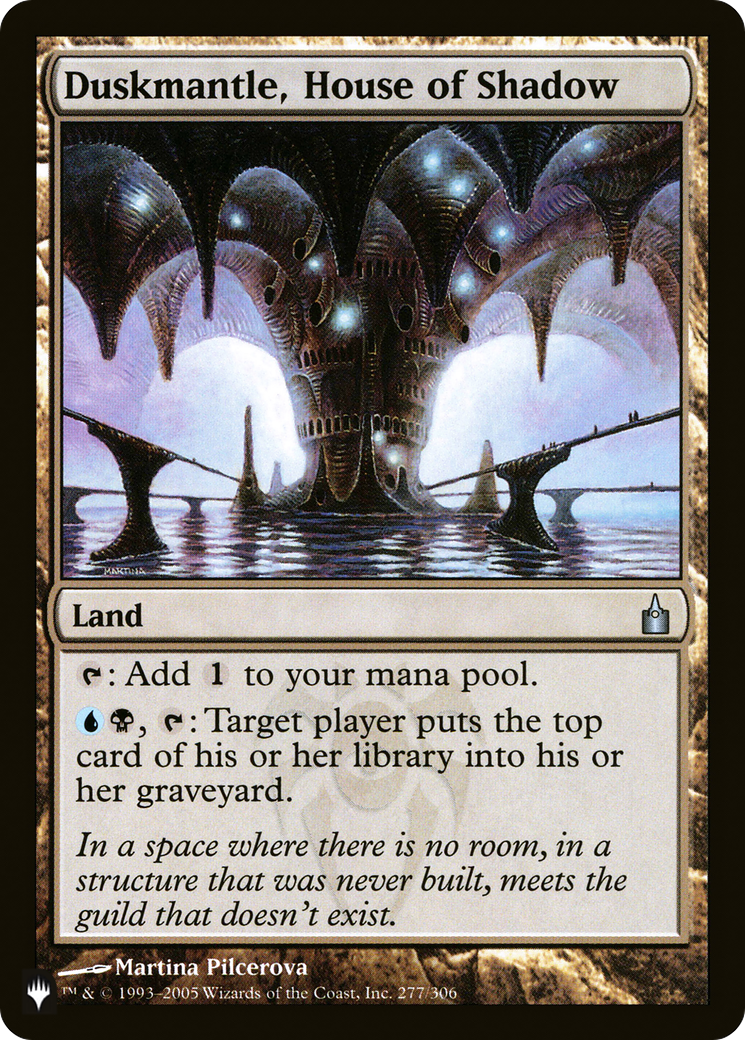 Duskmantle, House of Shadow [The List] - Destination Retro