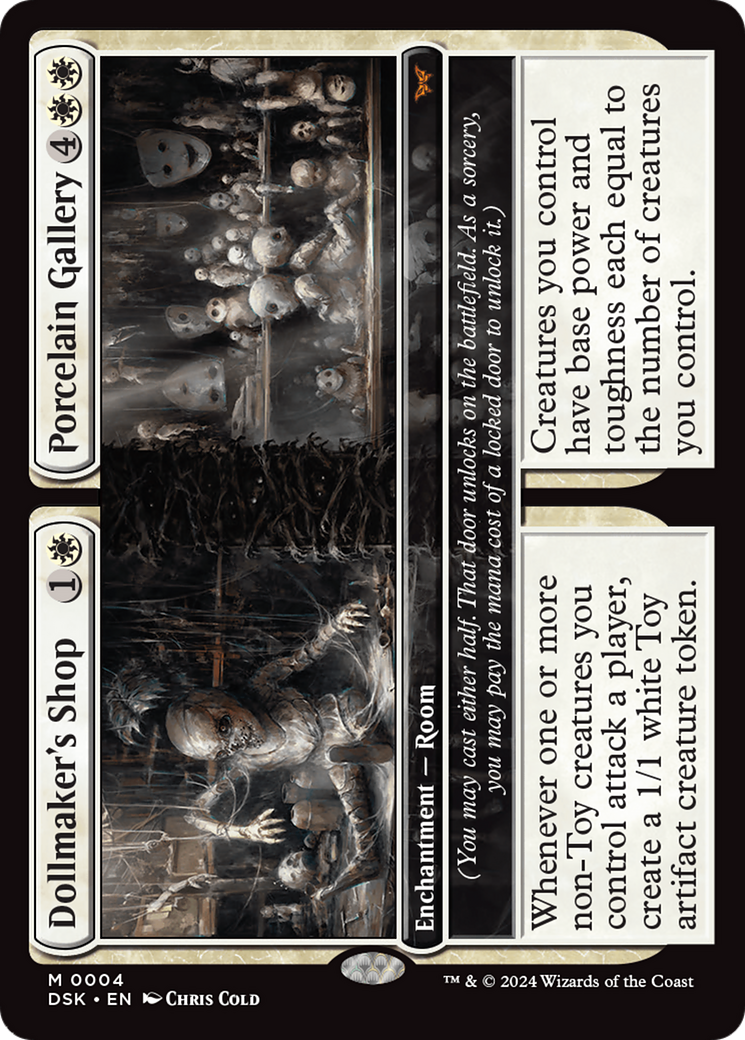 Dollmaker's Shop // Porcelain Gallery [Duskmourn: House of Horror] - Destination Retro