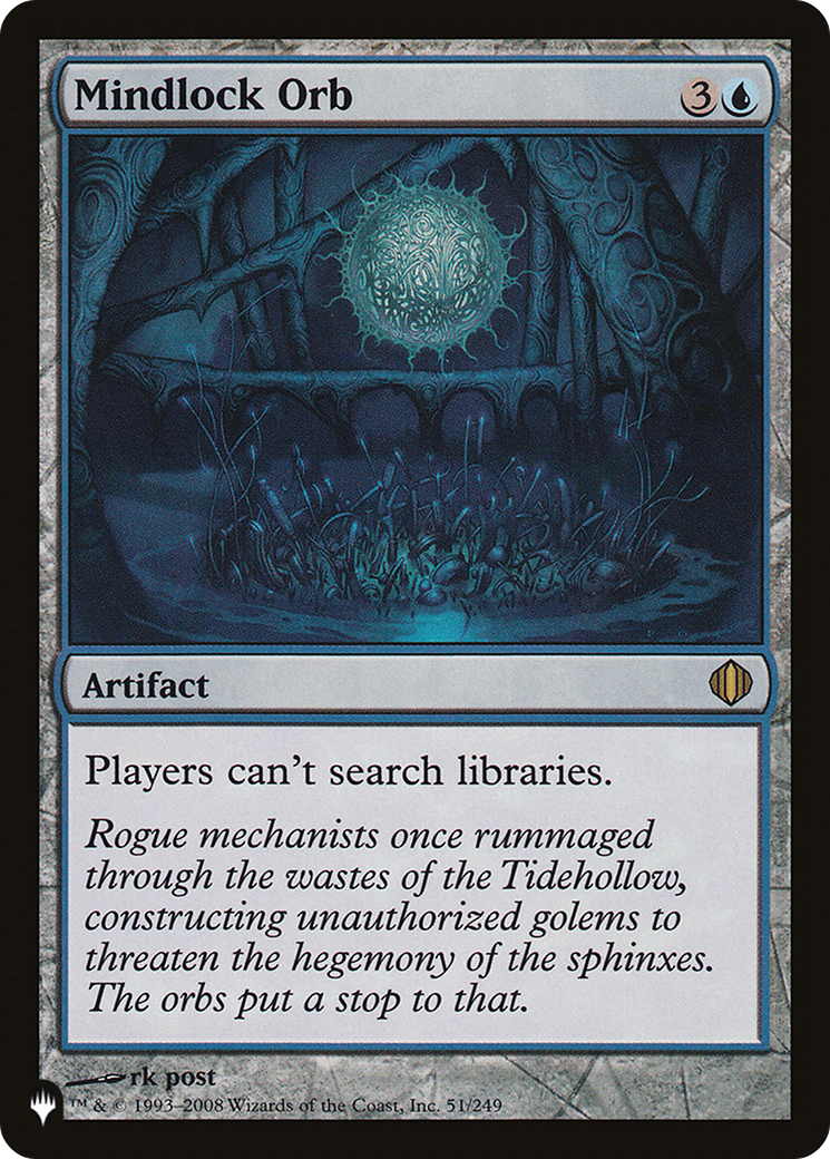 Mindlock Orb [The List] - Destination Retro