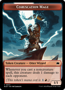 Food // Coruscation Mage Double-Sided Token [Bloomburrow Tokens] - Destination Retro