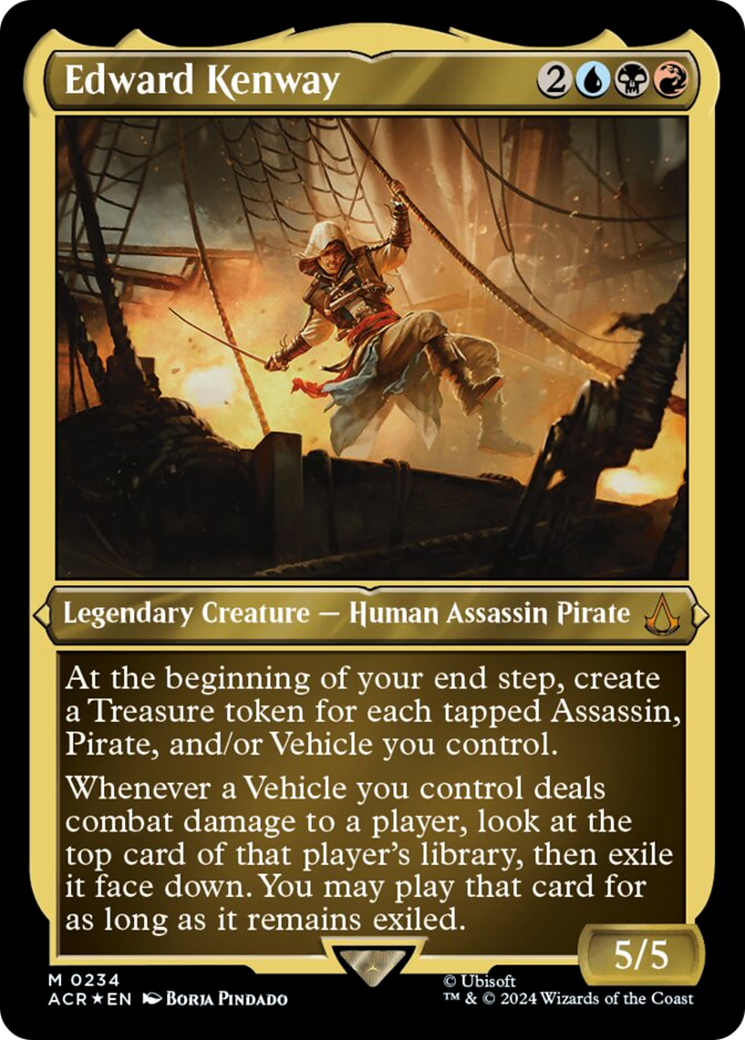 Edward Kenway (Foil Etched) [Assassin's Creed] - Destination Retro