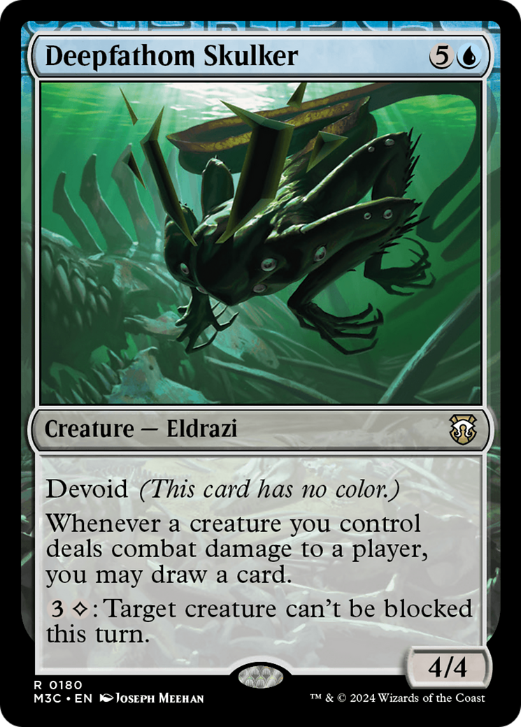 Deepfathom Skulker (Ripple Foil) [Modern Horizons 3 Commander] - Destination Retro