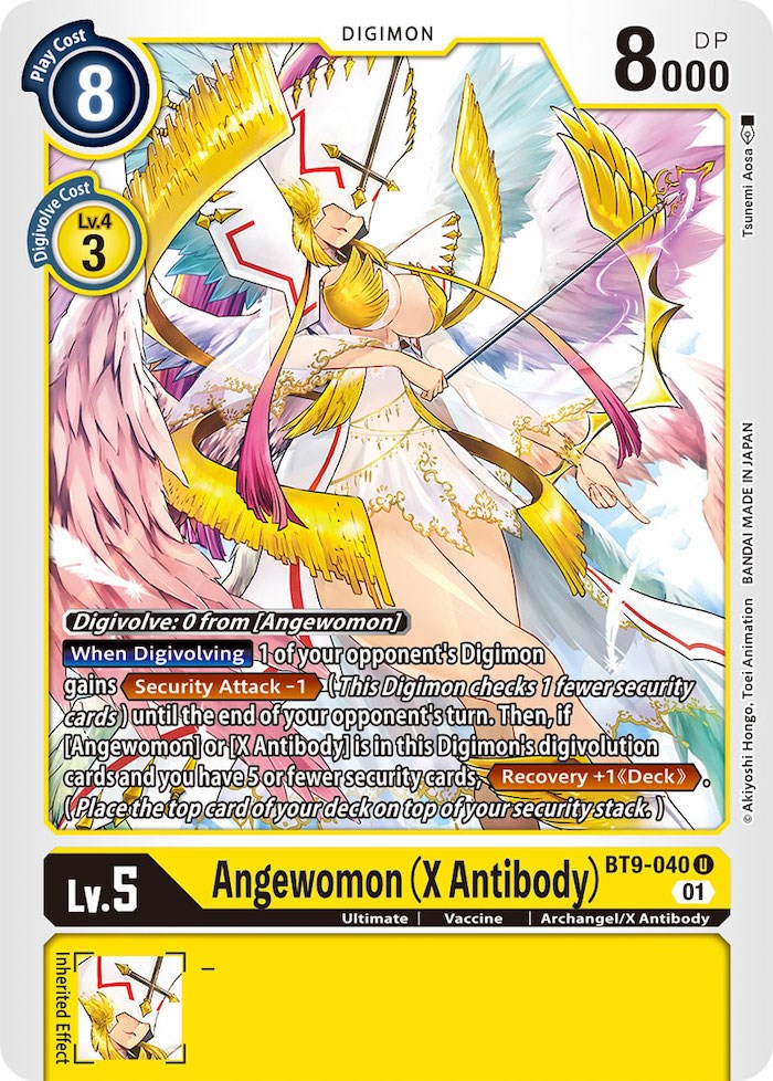 Angewomon (X Antibody) [BT9-040] [X Record] - Destination Retro
