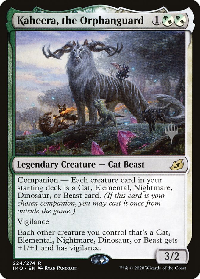 Kaheera, the Orphanguard (Promo Pack) [Ikoria: Lair of Behemoths Promos] - Destination Retro
