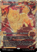 Enduring Courage (Japan Showcase Fracture Foil) [Duskmourn: House of Horror] - Destination Retro