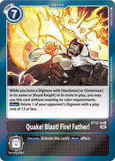 Quake! Blast! Fire! Father! [ST12-16] [Starter Deck: Jesmon] - Destination Retro