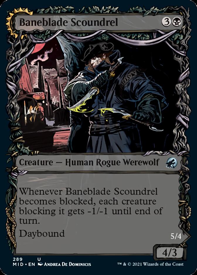 Baneblade Scoundrel // Baneclaw Marauder (Showcase Equinox) [Innistrad: Midnight Hunt] - Destination Retro