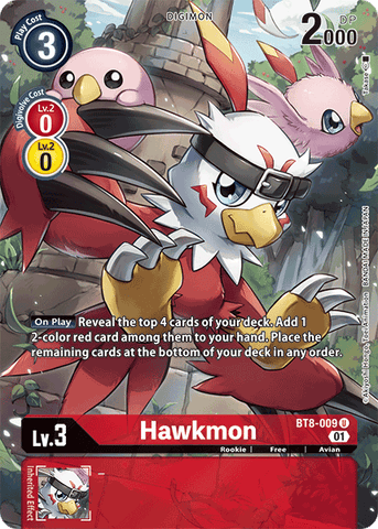 Hawkmon [BT8-009] (Alternate Art) [New Awakening] - Destination Retro