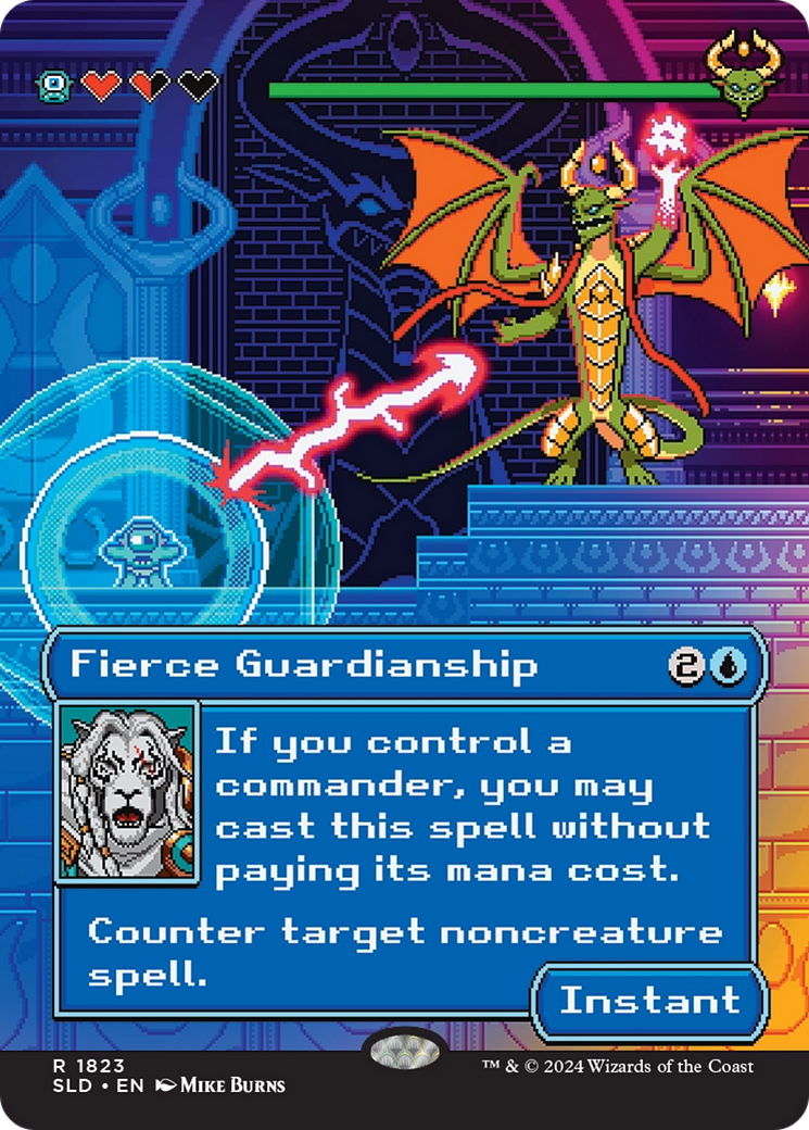 Fierce Guardianship (Rainbow Foil) [Secret Lair Drop Series] - Destination Retro