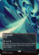 Mutavault (0163) (Borderless) (Galaxy Foil) [Edge of Eternities: Stellar Sights] - Destination Retro