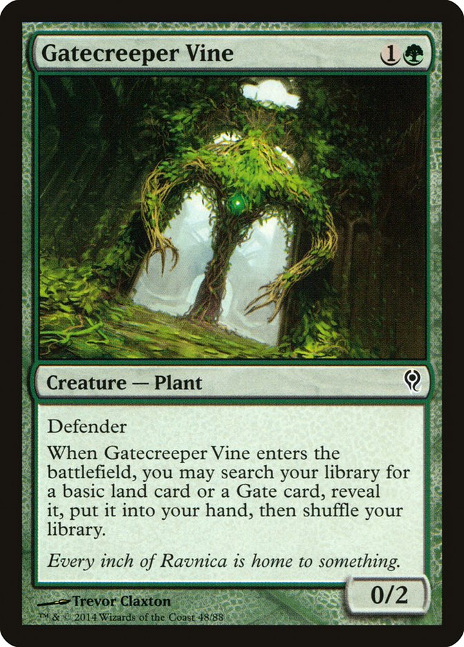 Gatecreeper Vine [Duel Decks: Jace vs. Vraska] - Destination Retro
