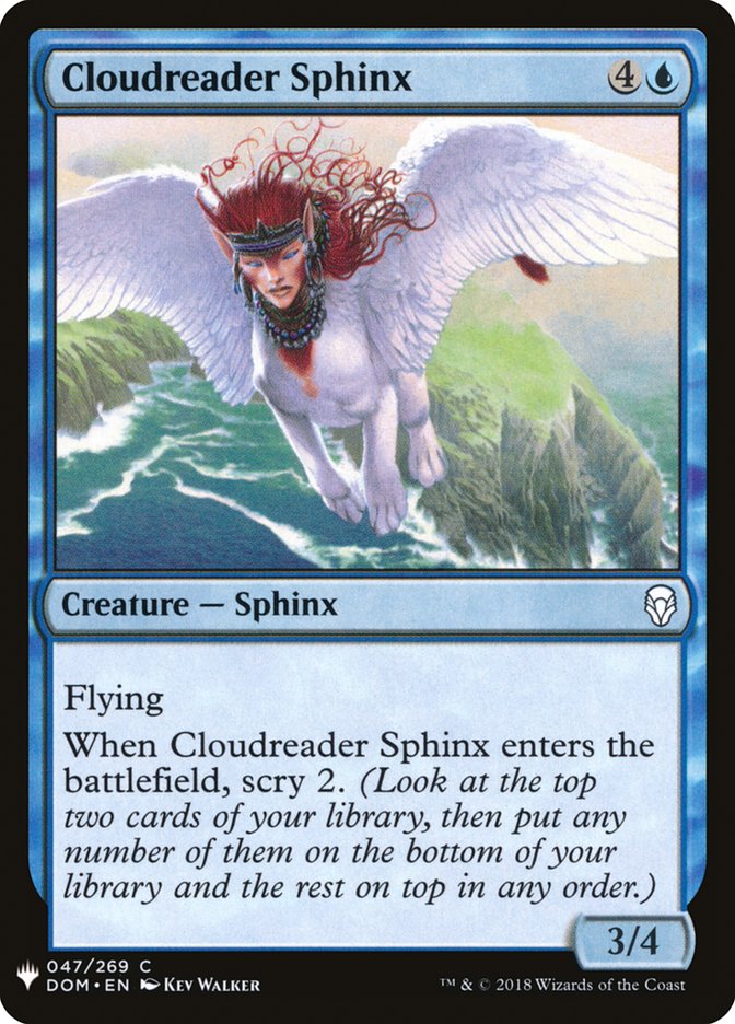 Cloudreader Sphinx [Mystery Booster] - Destination Retro