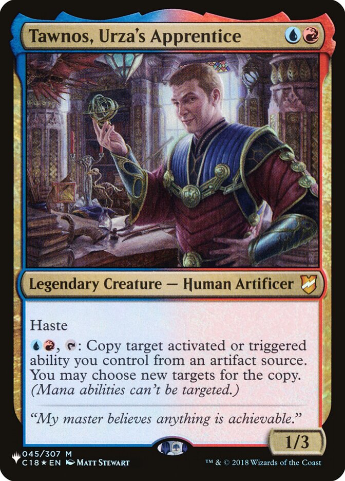 Tawnos, Urza's Apprentice [The List] - Destination Retro