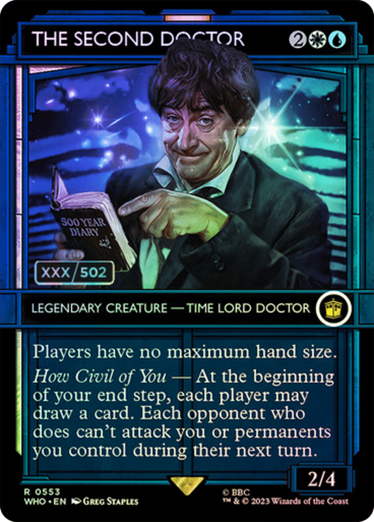 The Second Doctor (Serial Numbered) [Doctor Who] - Destination Retro