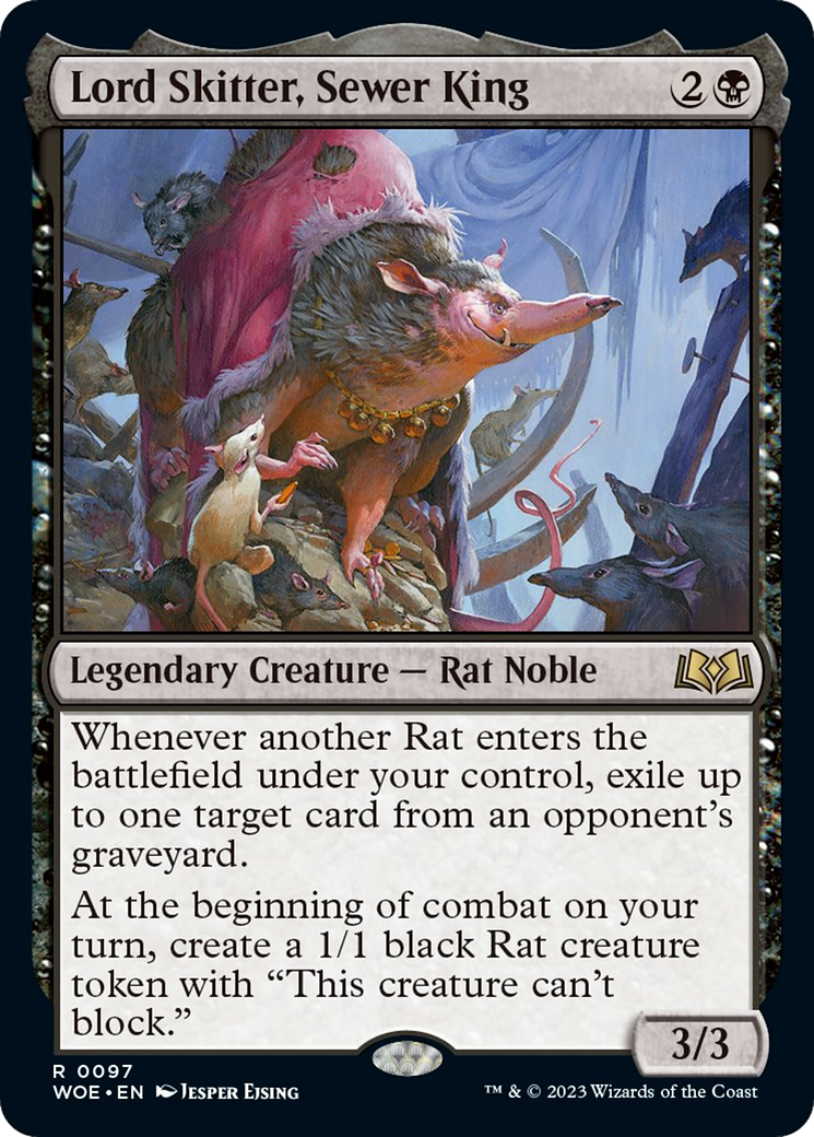Lord Skitter, Sewer King [Wilds of Eldraine] - Destination Retro