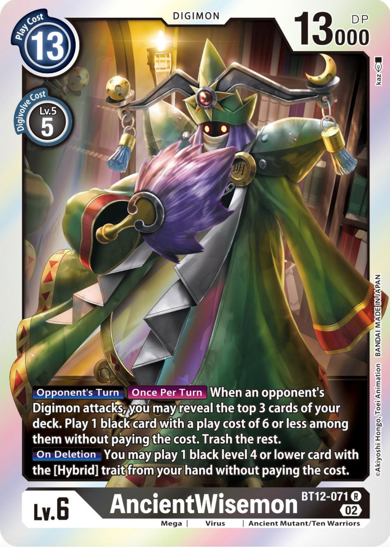 AncientWisemon [BT12-071] [Across Time] - Destination Retro
