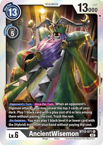 AncientWisemon [BT12-071] [Across Time] - Destination Retro