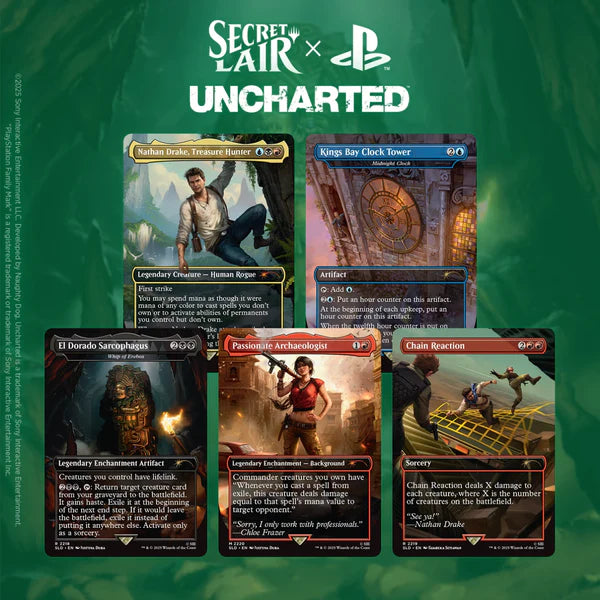 Secret Lair Drop Series - Secret Lair x Uncharted - Destination Retro