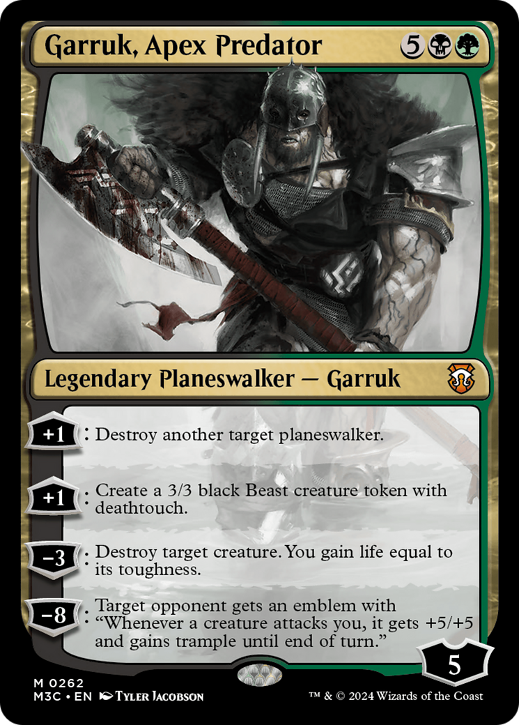 Garruk, Apex Predator [Modern Horizons 3 Commander] - Destination Retro