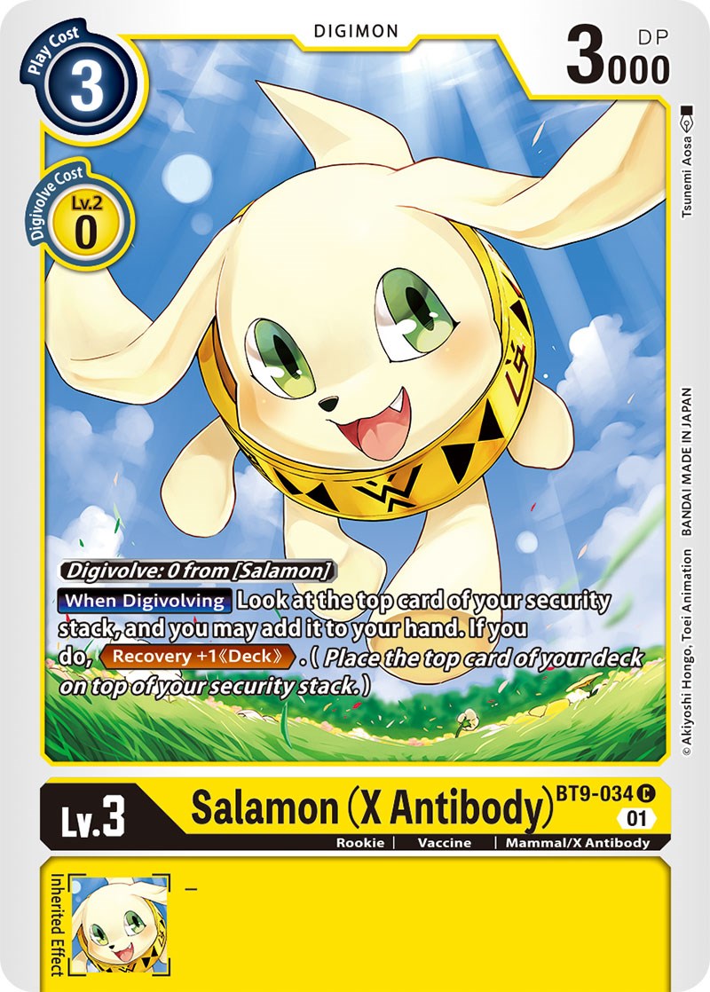 Salamon (X Antibody) [BT9-034] [X Record] - Destination Retro