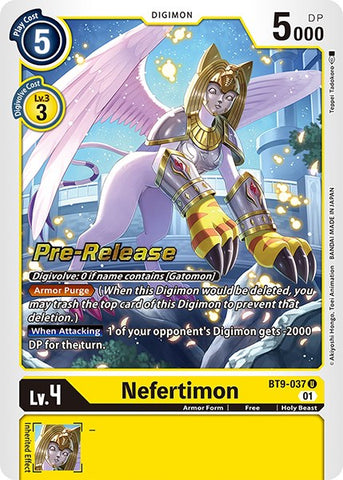 Nefertimon [BT9-037] [X Record Pre-Release Promos] - Destination Retro