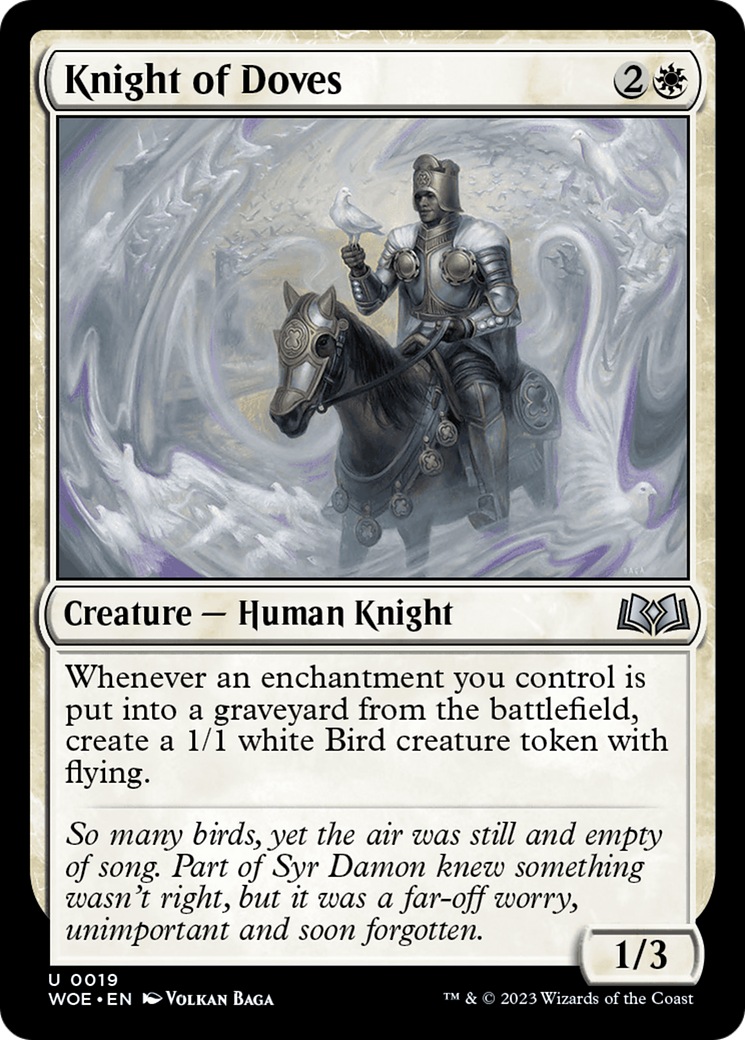Knight of Doves [Wilds of Eldraine] - Destination Retro