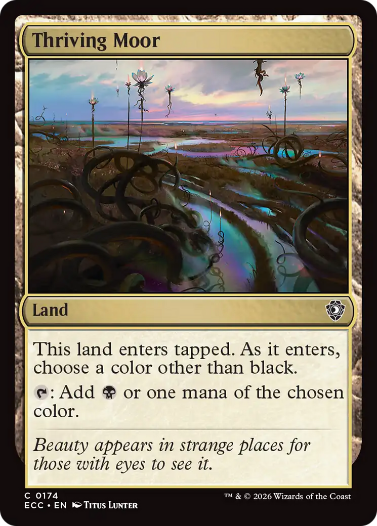 Thriving Moor [Lorwyn Eclipsed Commander] - Destination Retro