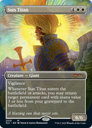 Sun Titan (Borderless) [Secret Lair Countdown Kit] - Destination Retro