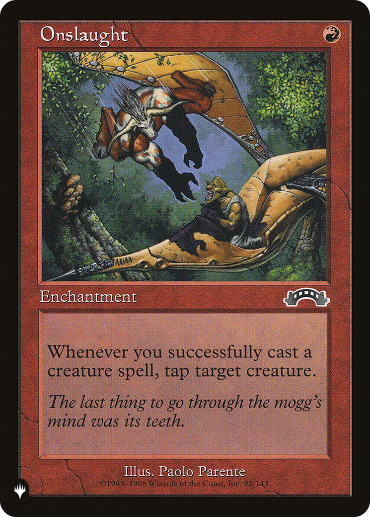 Onslaught [The List] - Destination Retro