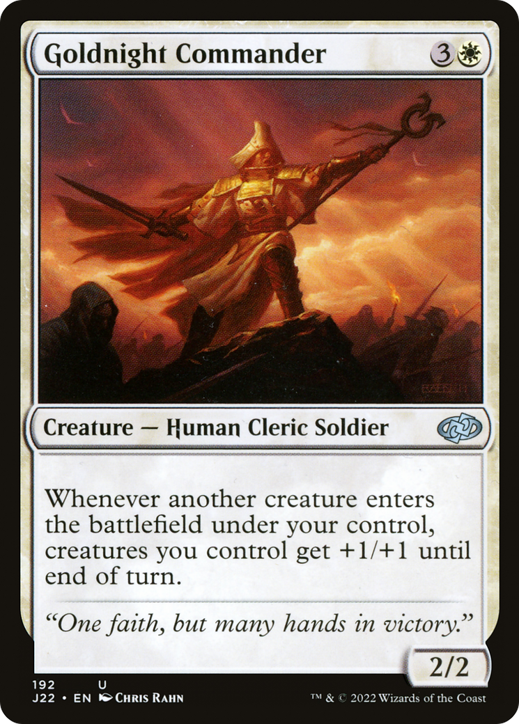 Goldnight Commander [Jumpstart 2022] - Destination Retro