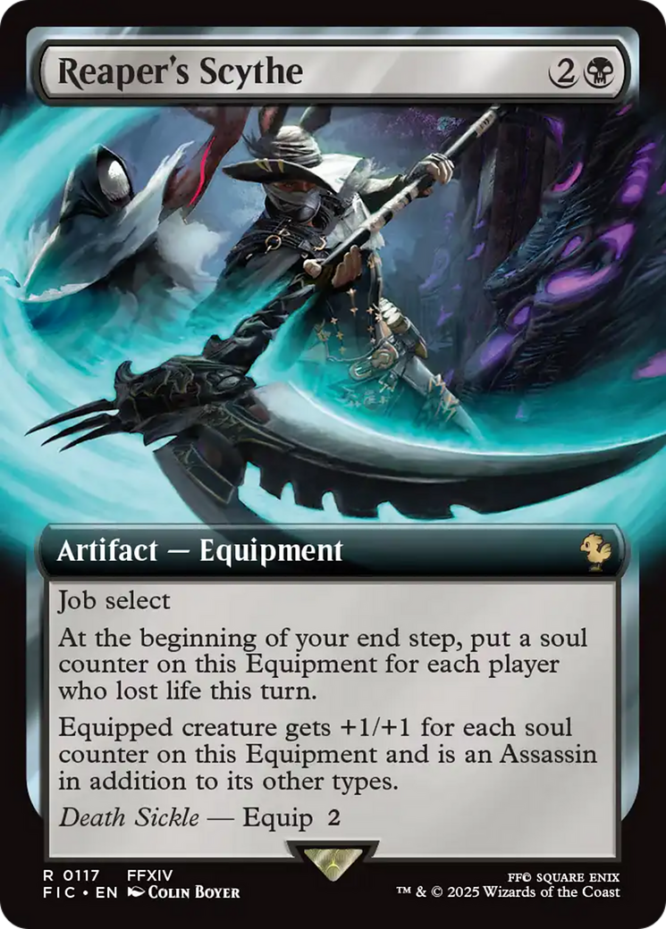 Reaper's Scythe (Extended Art) [FINAL FANTASY Commander] - Destination Retro