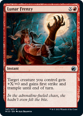 Lunar Frenzy [Innistrad: Midnight Hunt] - Destination Retro
