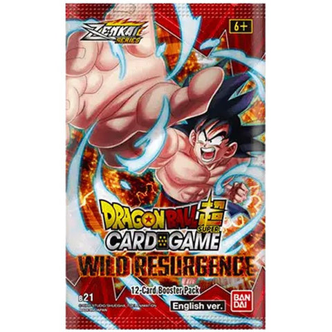 DRAGON BALL SUPER - WILD RESURGENCE - BOOSTER PACK - Destination Retro