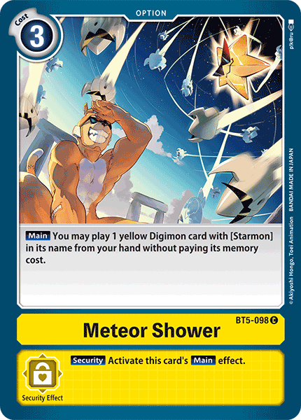 Meteor Shower [BT5-098] [Battle of Omni] - Destination Retro