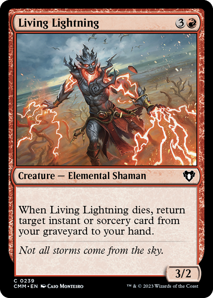 Living Lightning [Commander Masters] - Destination Retro