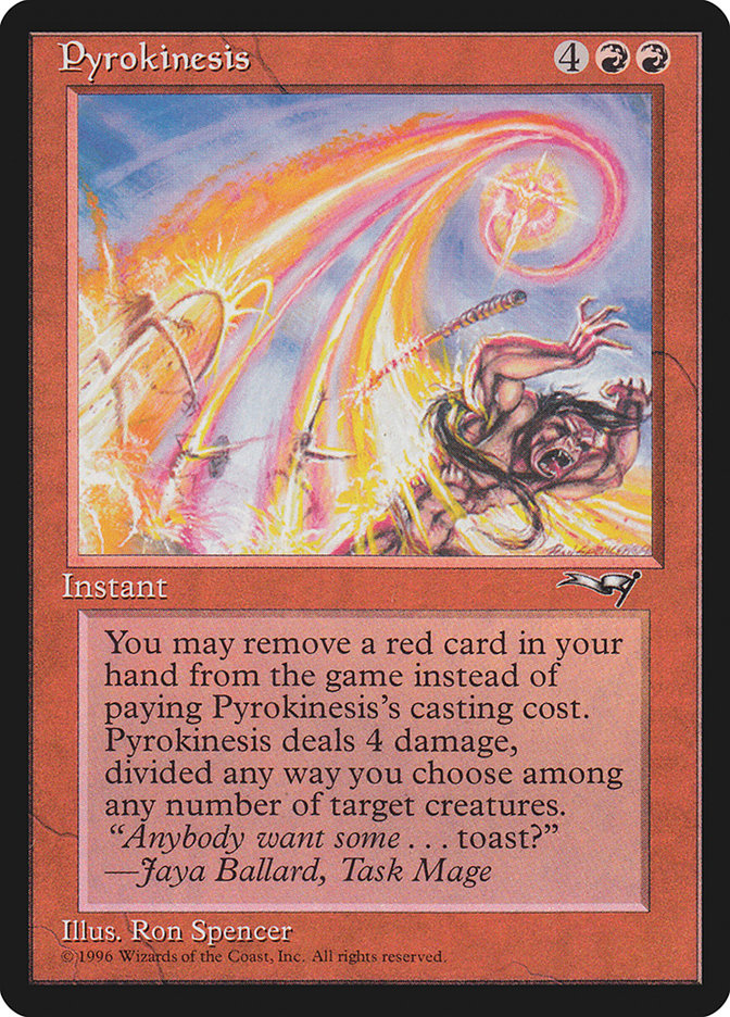 Pyrokinesis [Alliances] - Destination Retro