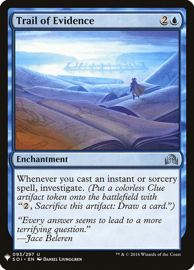 Trail of Evidence [Mystery Booster] - Destination Retro