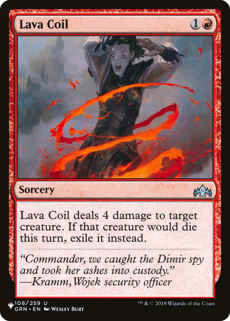 Lava Coil [The List] - Destination Retro