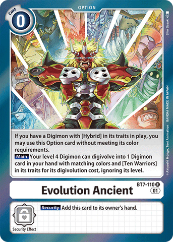 Evolution Ancient [BT7-110] [Next Adventure] - Destination Retro