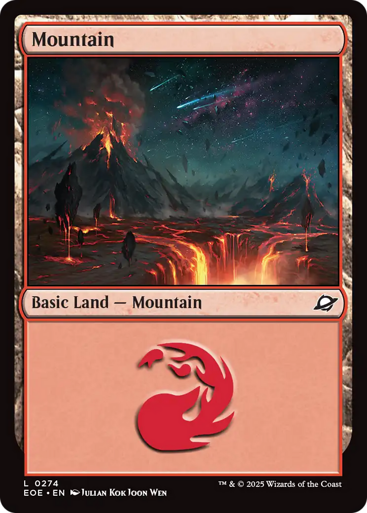 Mountain (0274) [Edge of Eternities] - Destination Retro